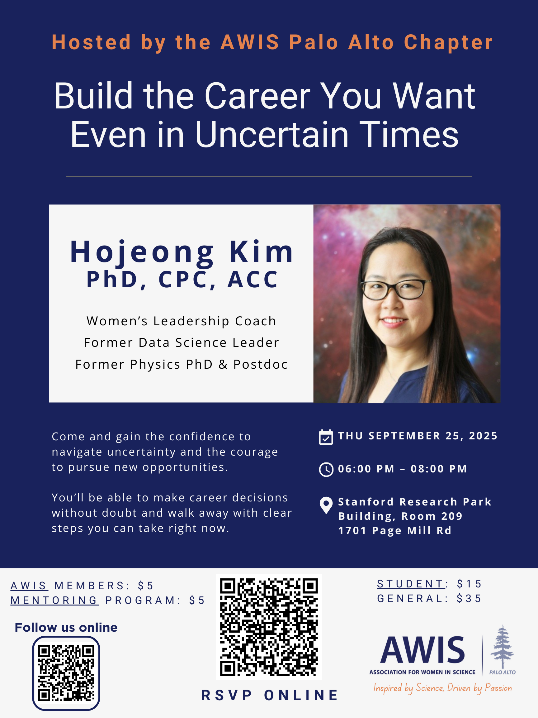 AWIS PA September Seminar with Hojeong Kim (Sep. 25th)